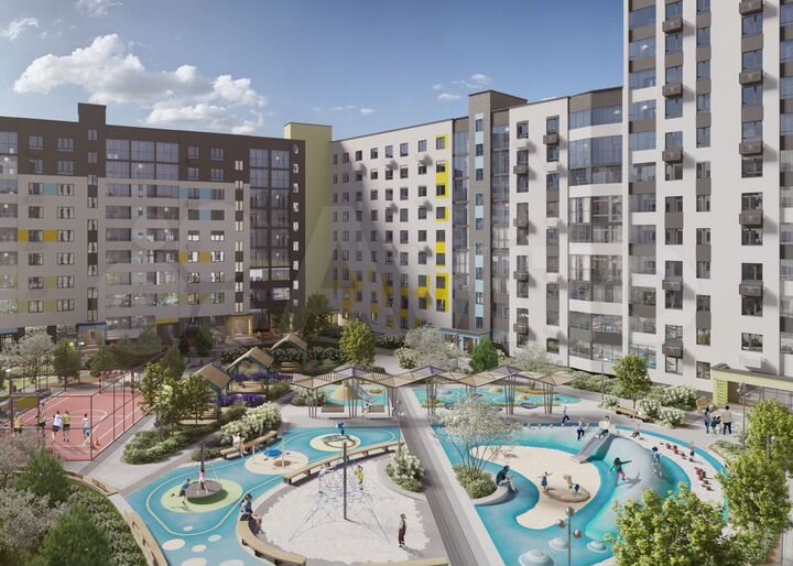 3-к. квартира, 73 м², 2/13 эт.