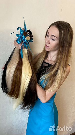 Волосы для наращивания натуральные