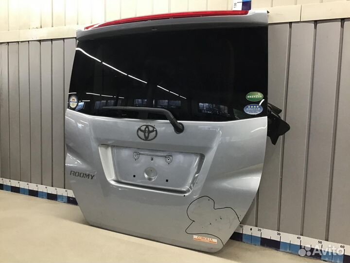 Дверь багажника со стеклом Toyota Roomy 2016 - 202