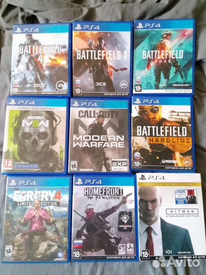 Sony PS4 игры шутеры