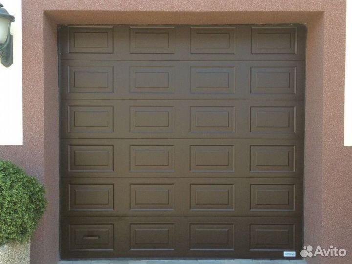 Гаражные секционные ворота с монтажом до 2 дн