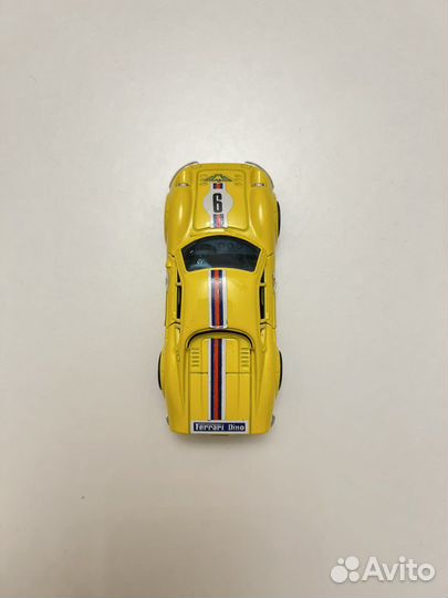 Машинка коллекционная ferrari dino shinsei mini