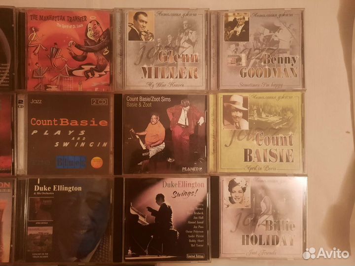 Коллекция компакт-дисков. Джаз