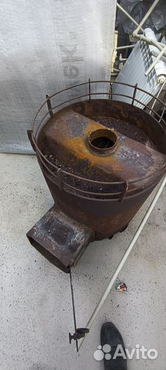 Печь банная с баком