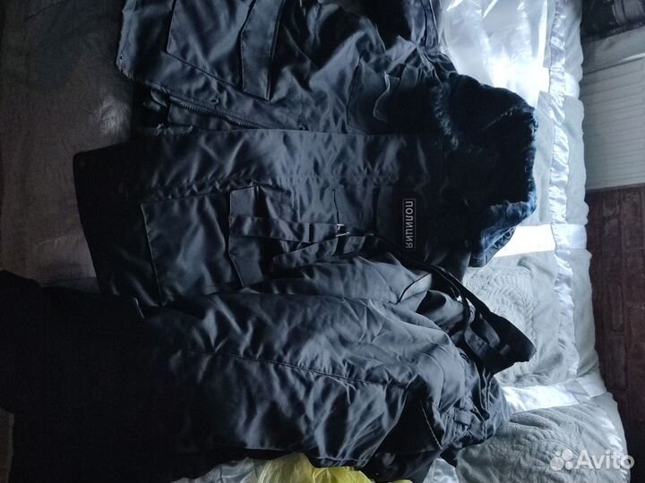 Зимняя форма полицейская