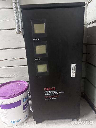 Стабилизатор напряжения 15 кВт 380 в трехфазный