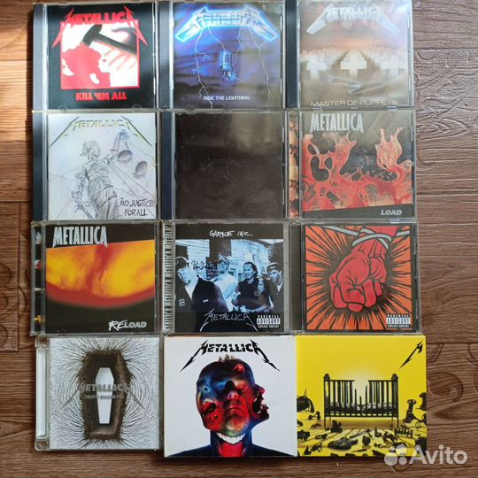 Cd диски Metallica