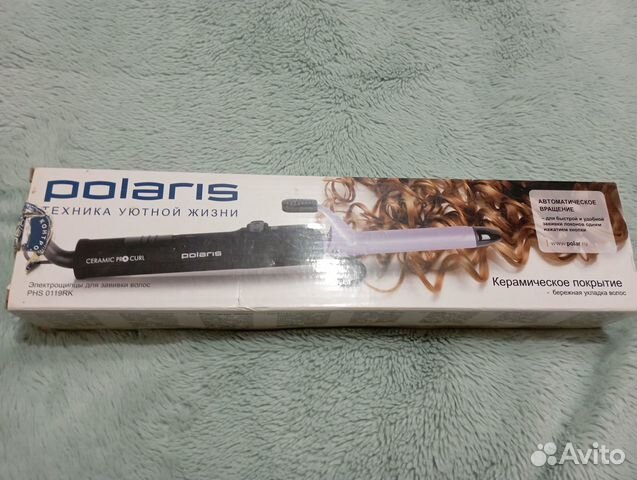 Электрощипцы для завивки волос polaris PHS 0119RK