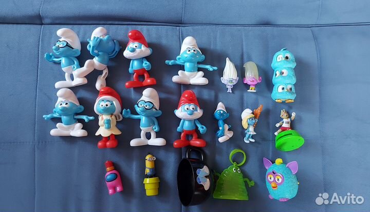 My mini mixieq s,Пеппа,Маша,Смурфики,Пони,Макдак