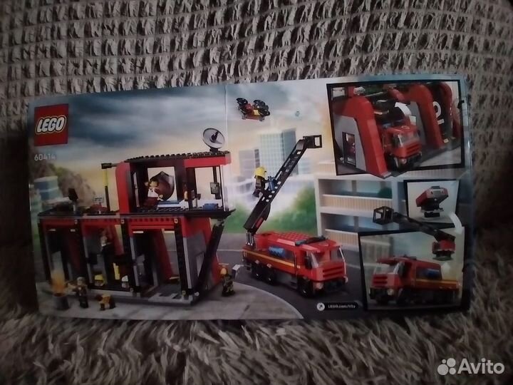 Lego City 60414 Пожарная часть с пожарной машиной