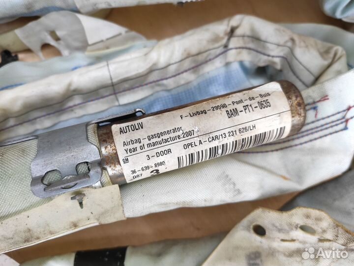 Шторка безопасности на Опель Астра Н GTC 3D