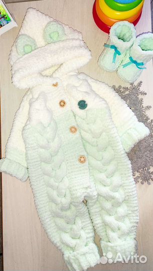 Комбинезон с косами