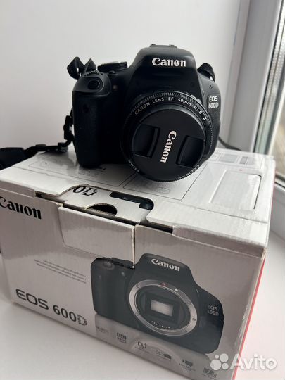 Фотоаппарат canon eos 600d