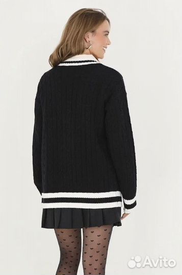 Кардиган brave soul черный новый