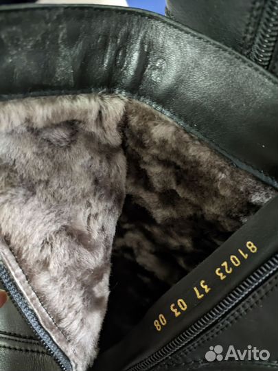 Новые зимние сапоги Тофа 37 натур кожа и мех