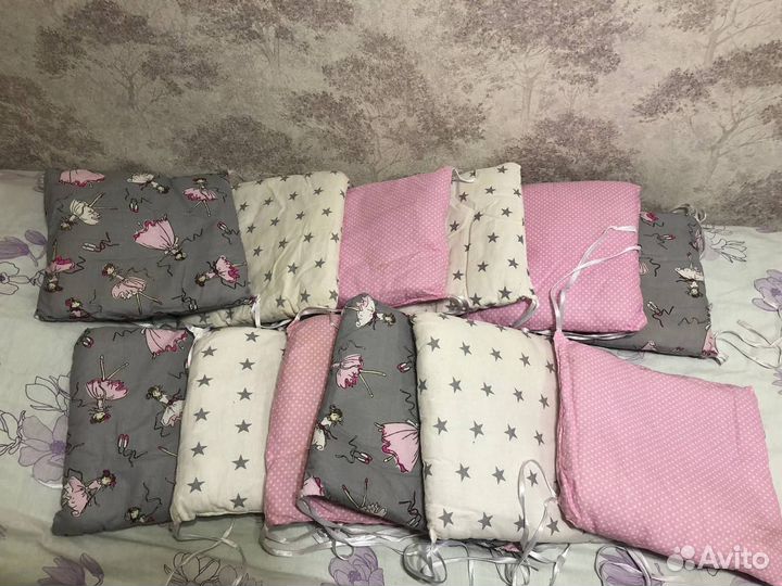 Подушки бортики