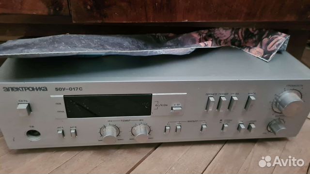 Усилитель электроника 50у 017с купить в Москве | Электроника | Авито