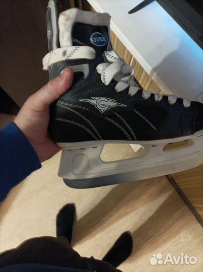 Коньки хоккейные детские 38 размер