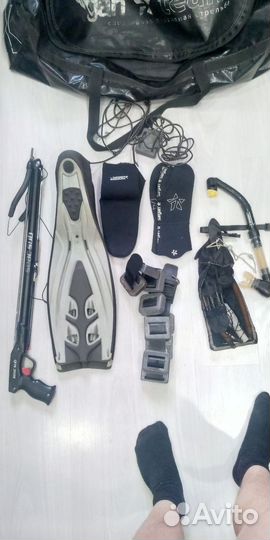 Гидрокостюм для подводной охоты 7мм комплект