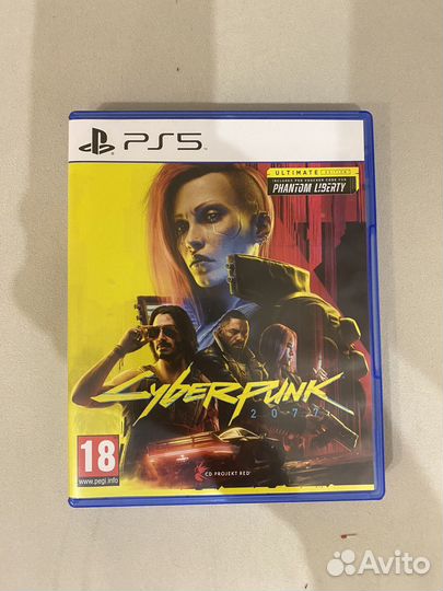 Cyberpunk 2077 ps5 диск