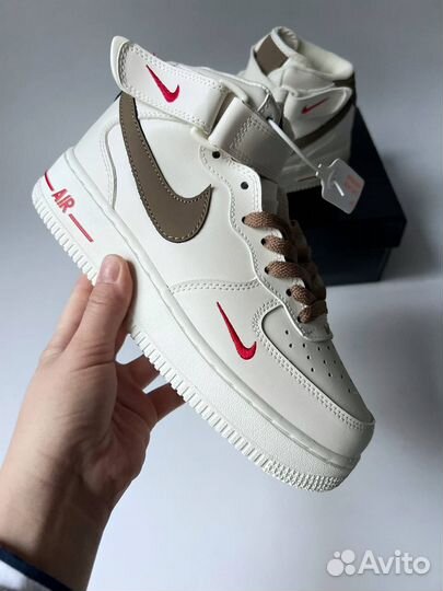 NikE air force 1 mid зимние