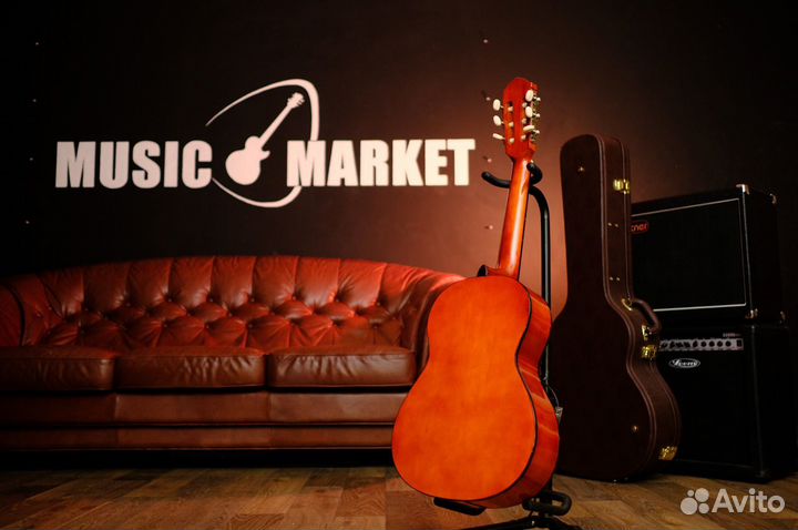 Детская гитара 1/2 (комплект)