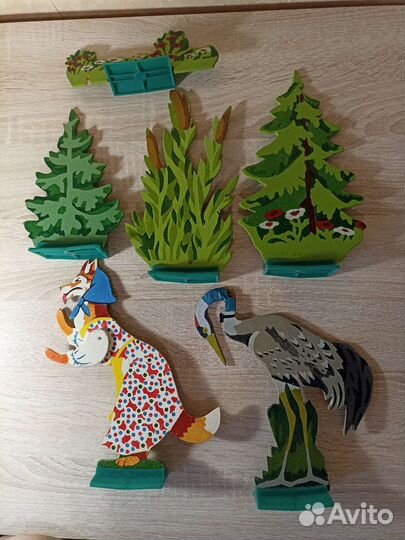 Деревянные игрушки СССР