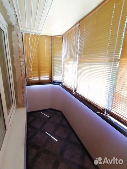 Отделка балконов и лоджий под ключ