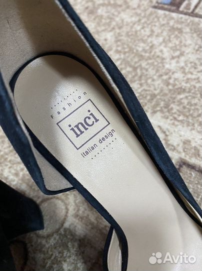 Туфли лодочки черные 39