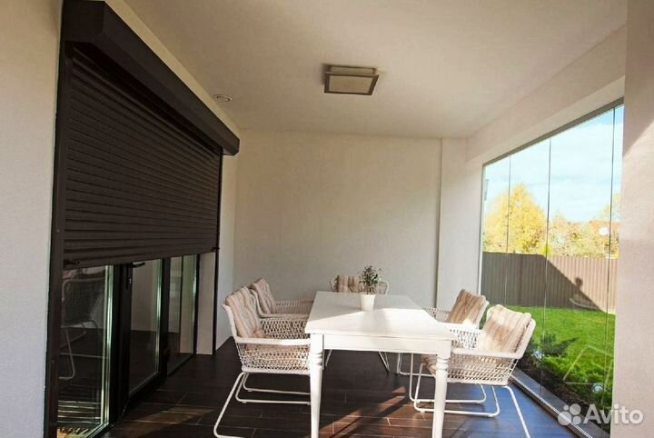 Рольставни на окна RH-45PN 800х1100мм