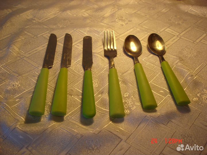 Ложки, вилки, ножи. Нержавейка. СССР