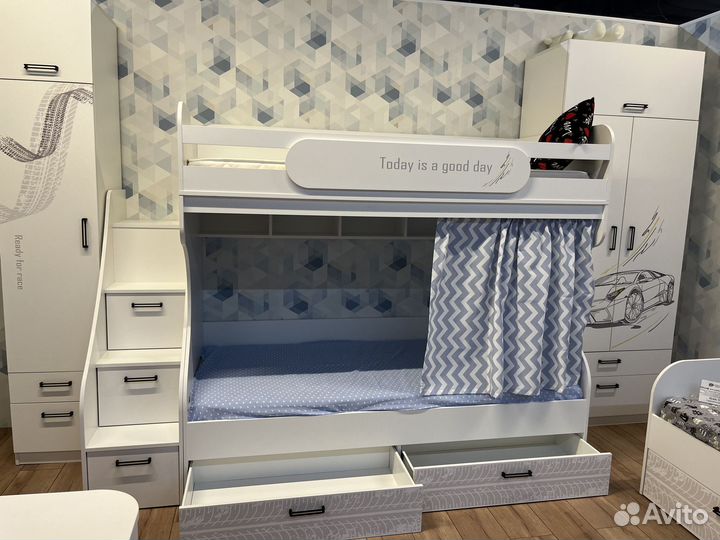 Двухъярусная кровать 90х190 Prestizh