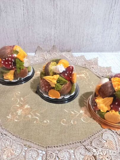 Корзина с зефиром 