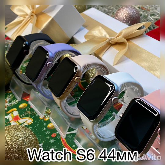 Умные часы S6 44мм