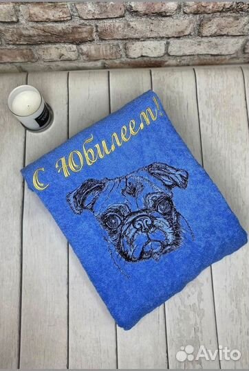 Халат махровый