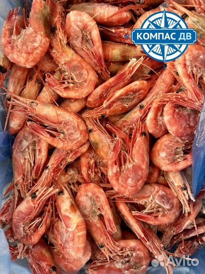 Морепродукты в ассортименте креветки, лангустины