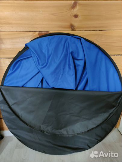 Фон хромакей GreenBean 240 х 240 зеленый/синий