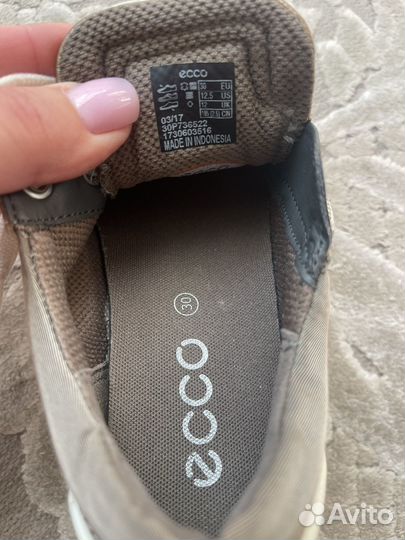 Кеды/ботинки/демисезон ecco для девочки