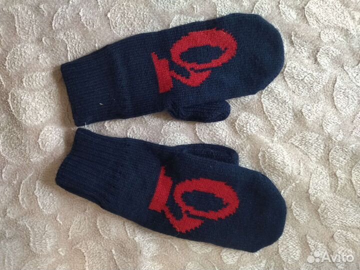 Варежки Русское радио мужские. Новые