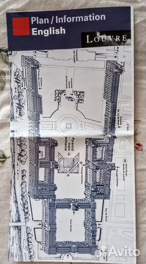 Туристическая карта Парижа, Лувра, Орсэ