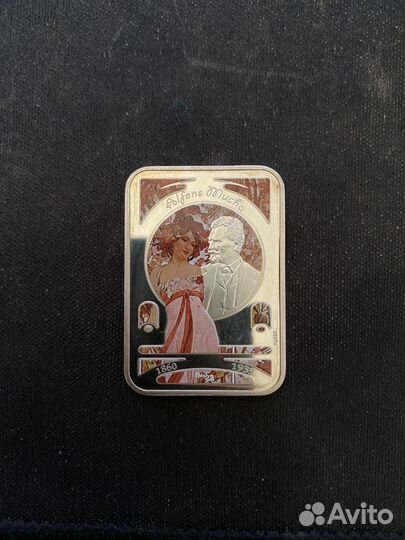 Серебряная монета Ниуэ 1 доллар 2010 год