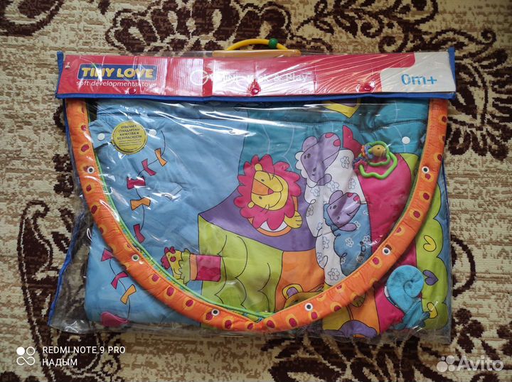 Развивающий коврик tiny love