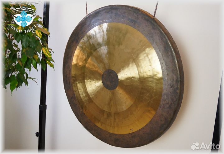 Тибетский Гонг - 70 см. поющая чаша