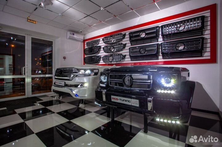 Молдинги AMG Mercedes Benz G-class w463 карбон