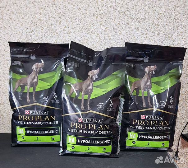 Сухой корм для собак PRO plan Veterinary diets HA