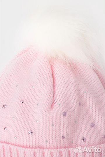 Шапка для девочки Crockid кв 20294/ш свет (46-48)