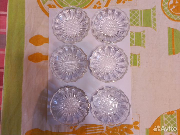 Блюдца для варенья, креманки