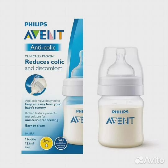 Бутылочка Philips Avent anti-colic анти-колик
