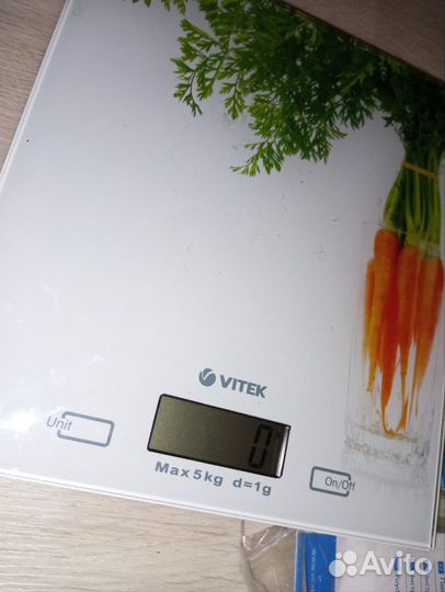 Весы кухонные vitek электронные