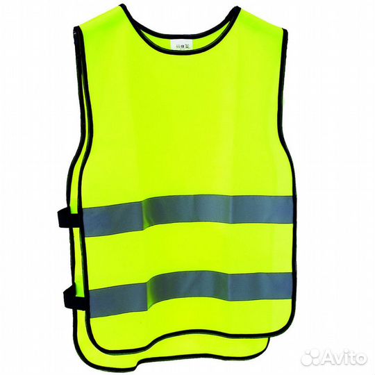 Жилет световозвращающий для детей (55х45 см) с рем